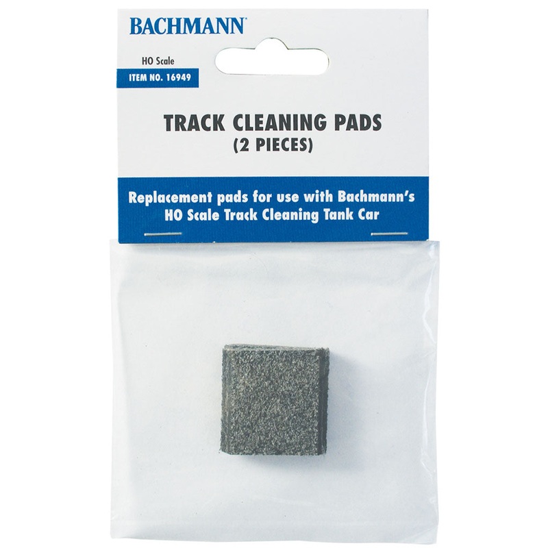 Bachmann 16949 HO Scale Track Cleaning Car Replacement Pads
