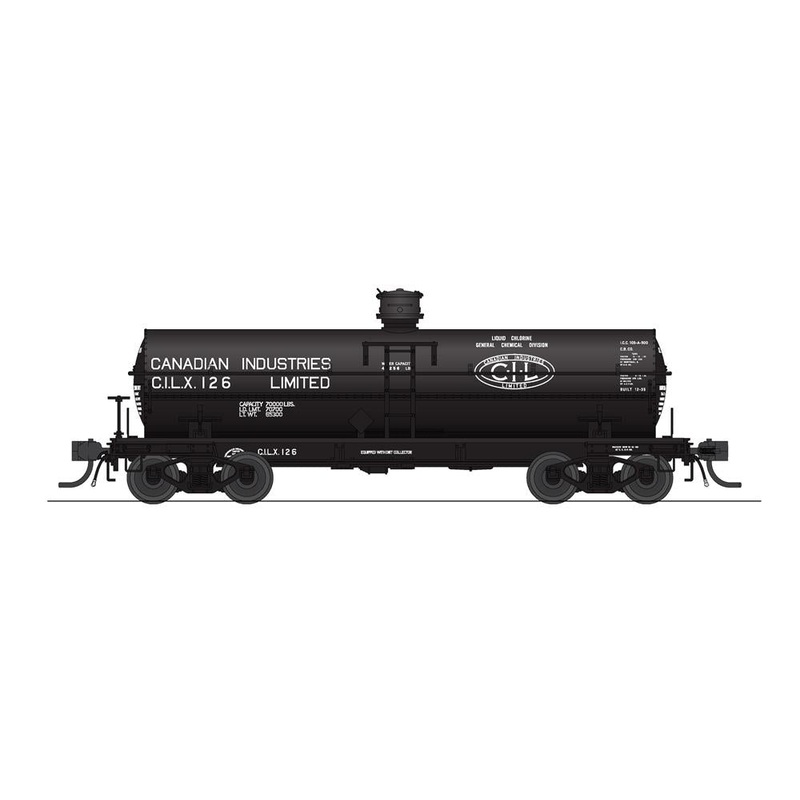 BLI 7672 HO Scale 6000 Gallon Tank Car Canadian Industries CILX 2 Pack