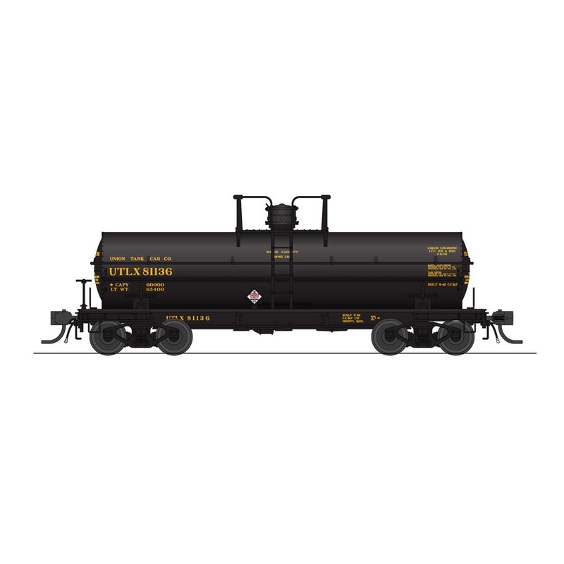 BLI 7677 HO Scale 6000 Gallon Tank Car "Liquid Chlorine" UTLX 2 Pack