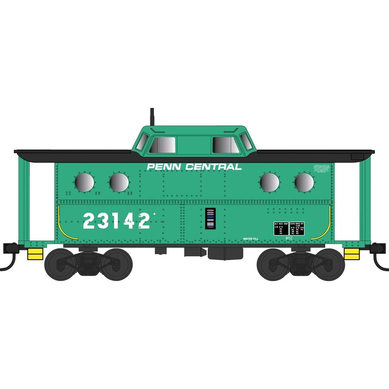 Bowser 42530 HO Scale PRR N5c Caboose Cabin Penn Central PC 23000