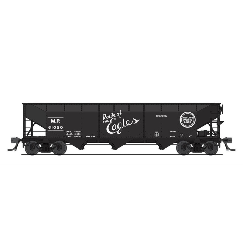 Broadway Limited Imports 7382 HO Scale AAR 70 Ton Triple Hopper MP 61808