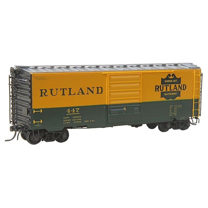 Kadee 5318 HO Scale 40' PS-1 Boxcar Rutland 447