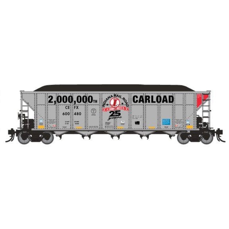 Rapido 169008 HO Scale AutoFlood III RD Coal Hopper "2,000000th" CEFX 600480