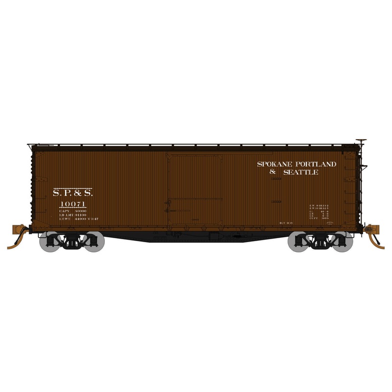 Rapido Trains 130111A HO Scale 40' USRA Boxcar Spokane Portland and Seattle SP&S # Varies