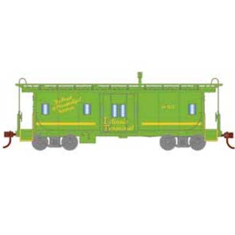 Roundhouse 90190 HO Scale Bay Window Caboose Illinois Terminal ITC 955