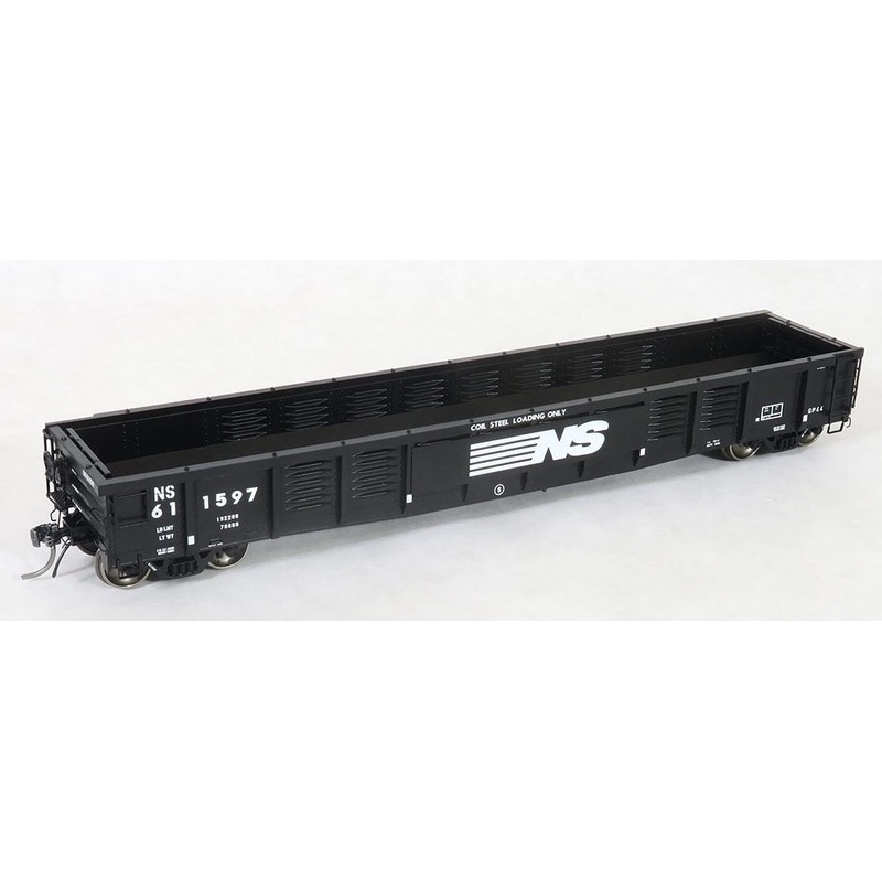 Tangent Scale Models 17016-01 HO Scale PRR/PC G43 Class Gondola Norfolk Southern "GP44" NS 611597