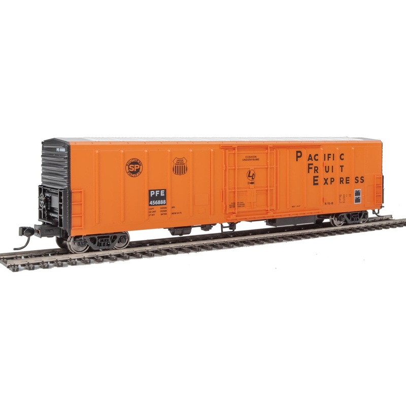 Walthers Mainline 910-3936 HO Scale 57' Mechanical Reefer Pacifc Fruit Express PFE 456888