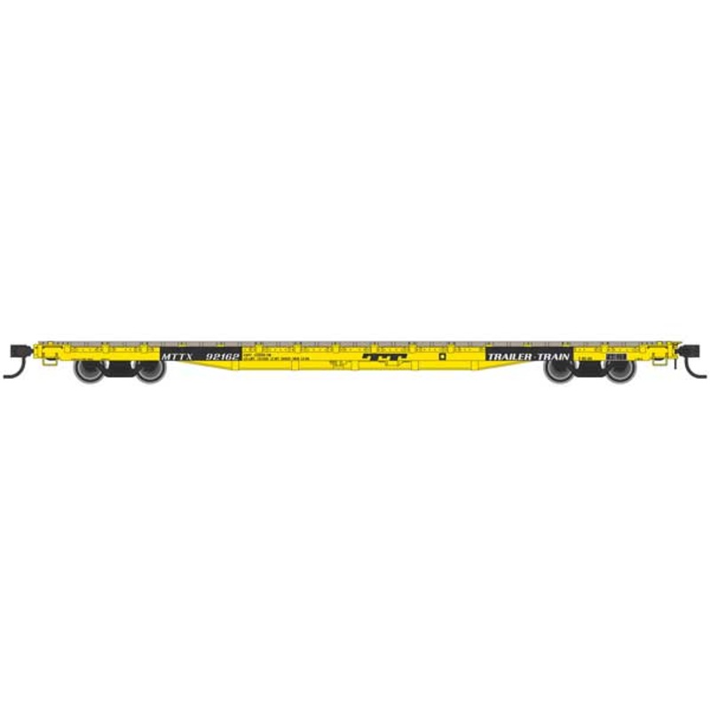 Walthers Mainline 910-5342 60' Pullman Flatcar "General Loading" Trailer Train HTTX 92180