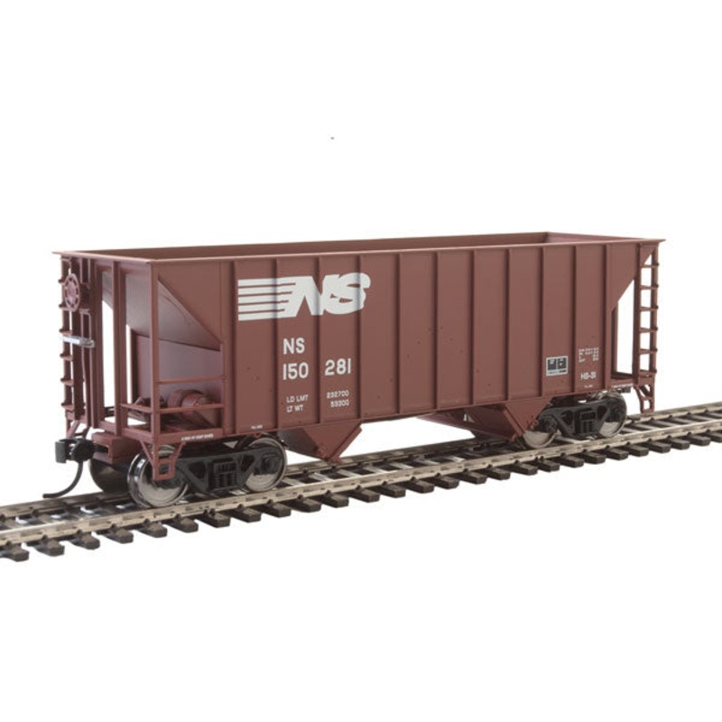 Walthers MainLine 910-6920 100 Ton 2 Bay Hopper Norfolk Southern NS 150281