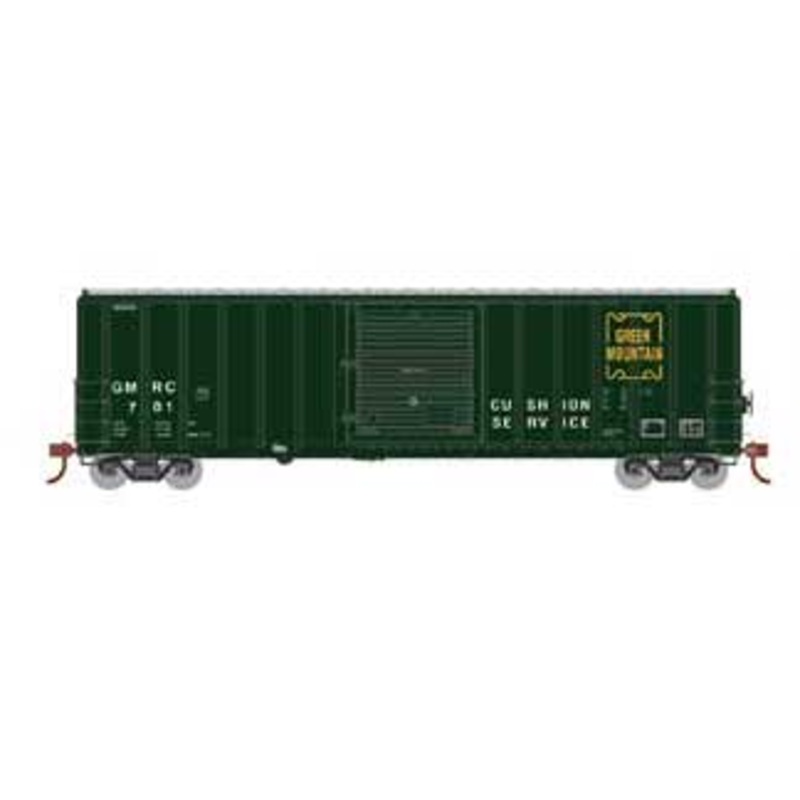 Athearn 18697 HO Scale 50' FMC 5347 Boxcar Green Mountain GMRC 701