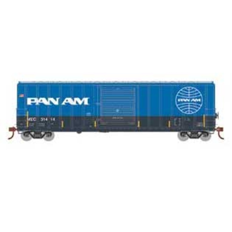 Athearn 18701 HO Scale 50' FMC 5347 Boxcar Pam Am Railways MEC 31414