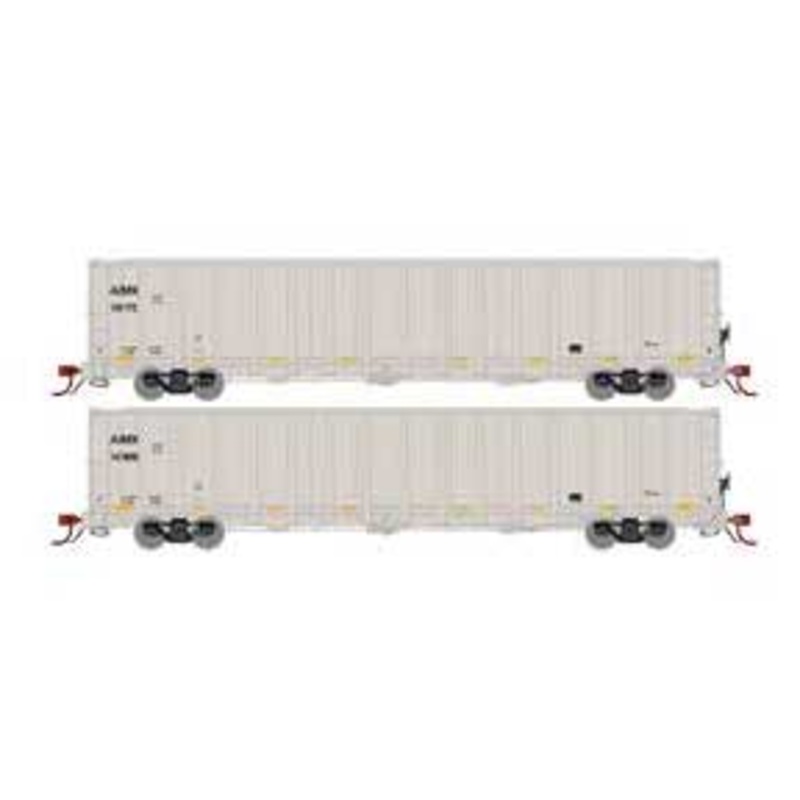 Athearn Genesis G76709 HO Scale NSC 6400 Gondola with Load American Iron AIMX 2 Pack