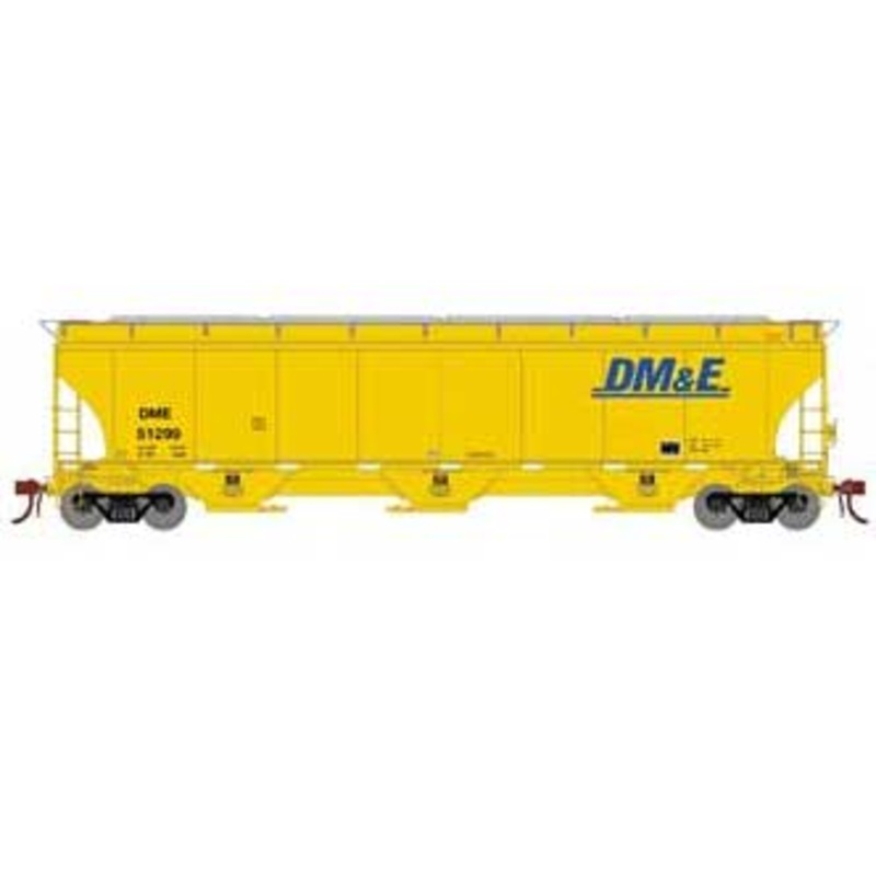 Athearn Genesis G97140 HO Scale Trinity 3 Bay Covered Hopper DM&E 51299