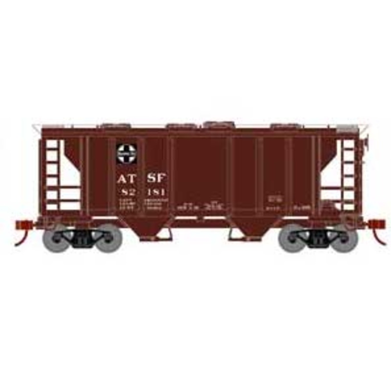Athearn HO Scale 15410 PS-2 2003 Covered Hopper Santa Fe ATSF 82181