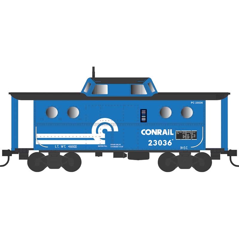 Bowser 43379 HO Scale N5c Caboose Cabin Conrail CR 23036