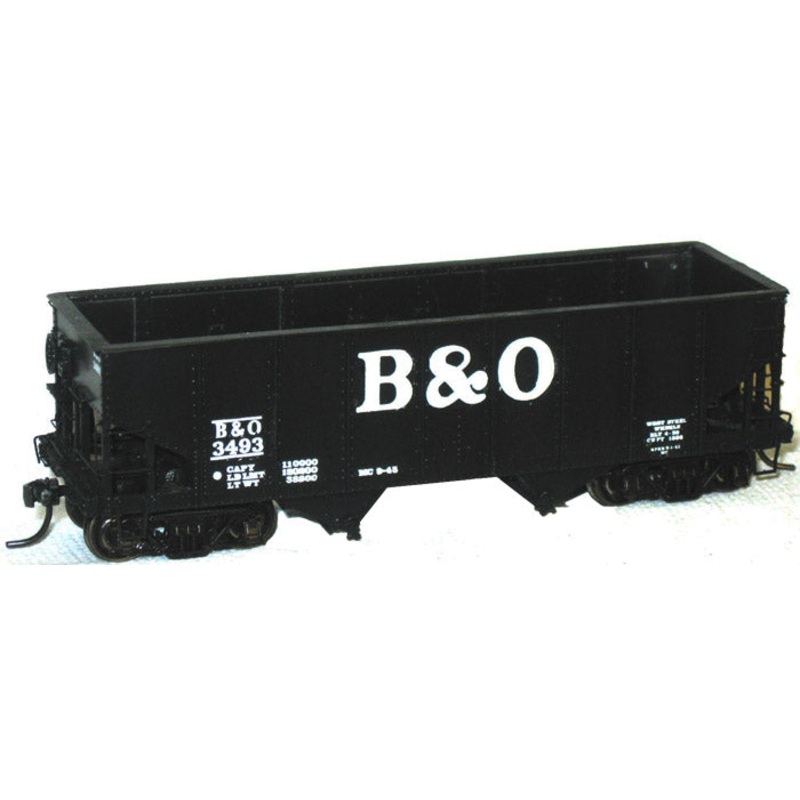 Funaro & Camerlengo 6761 HO Scale 8 Rib Hopper Car Kit B&O - NOS