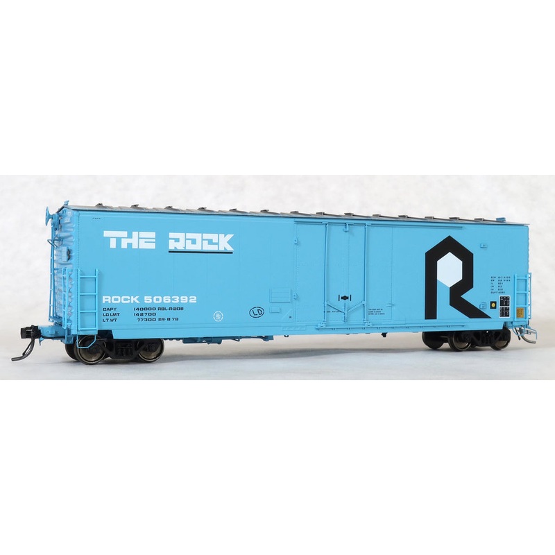 Moloco Trains 13066 HO Scale GA 50' RBL Boxcar Rock Island "Rock"