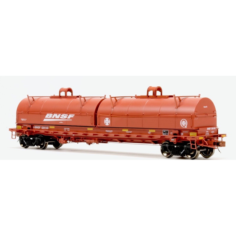 ScaleTrains Rivet 38506 HO Scale Thrall 48' Coil Steel Car BNSF "Mixed" 534140