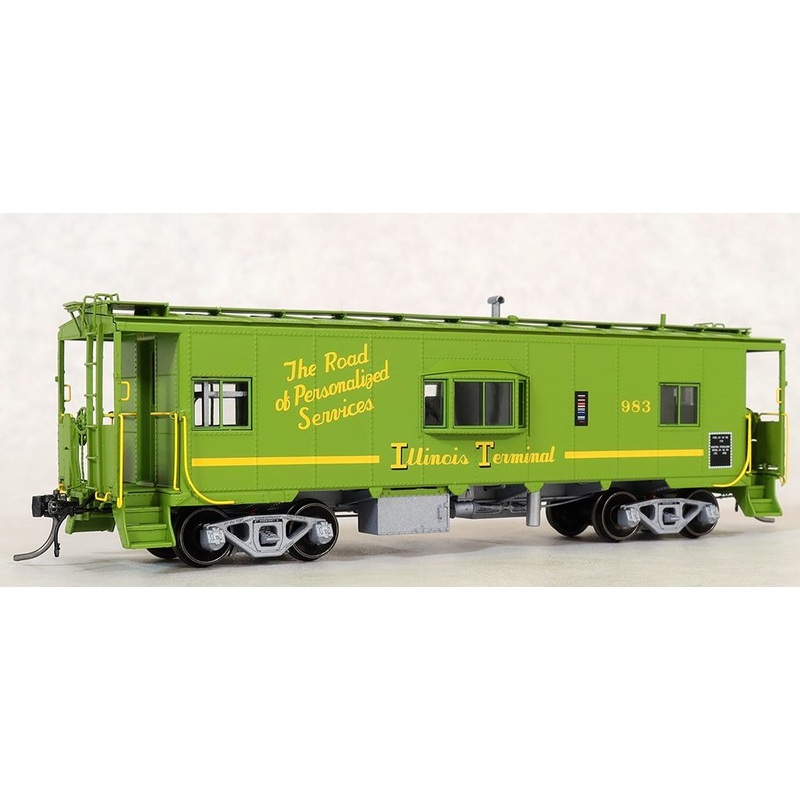 Tangent Scale Models 60129-01 SLCC Caboose Illinois Terminal "1972 Green" ITC 983