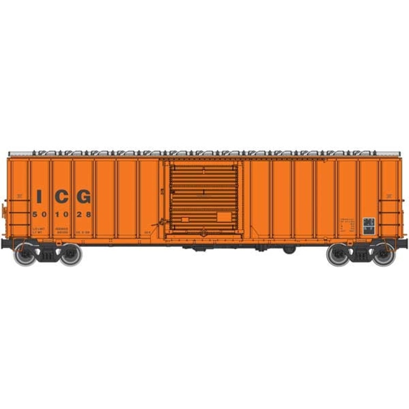 Walthers Mainline 910-2171 HO Scale 50' ACF Boxcar Illinois Central Gulf ICG 501028