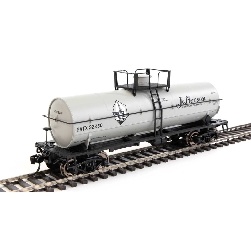 Walthers Mainline 910-48011 HO Scale 36' Chemical Tank Car Jefferson GATX 32236