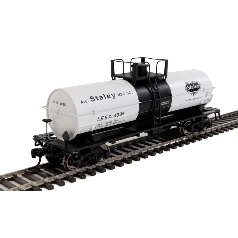 Walthers Mainline 910-48016 HO Scale 36' Chemical Tank Car AE Staley AESX 4935
