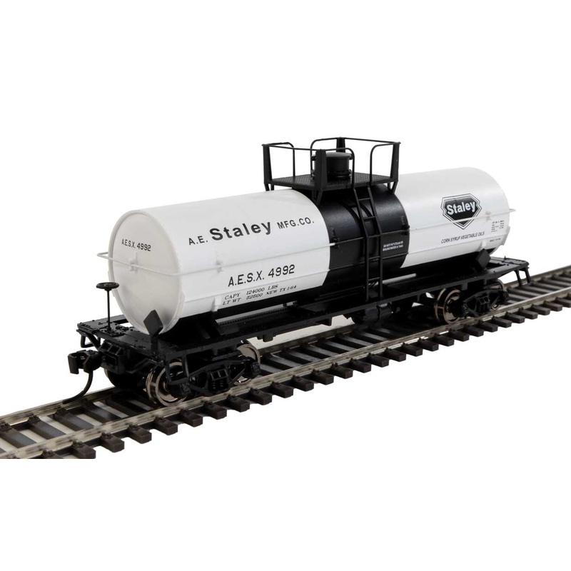 Walthers Mainline 910-48018 HO Scale 36' Chemical Tank Car AE Staley AESX 4992