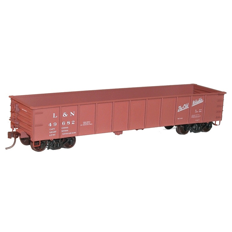 Accurail 37261 HO Scale 41' AAR Steel Gondola Kit L&N - NOS