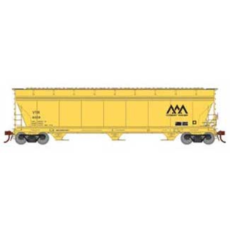 Athearn Genesis G15430 HO Scale ACF 4600 3 Bay Covered Hopper VTR 6008