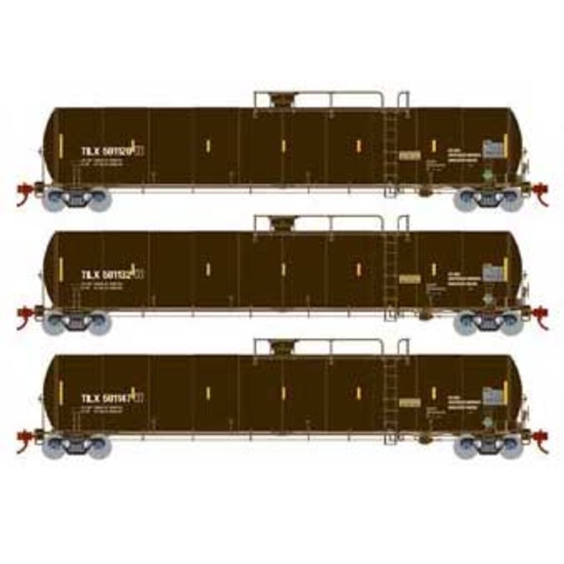 Athearn Genesis G25590 HO Scale 33,900 Gallon LPG Tank Car TILX 3 Pack #2