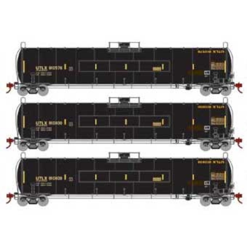 Athearn Genesis G25593 HO Scale 33,900 Gallon LPG Tank Car UTLX 3 Pack #2