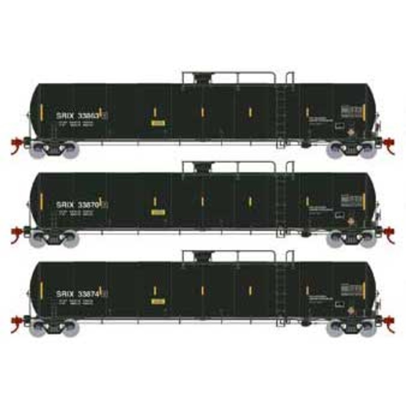 Athearn Genesis G25599 HO Scale 33,900 Gallon LPG Tank Car Southern Illinois Railcar SRIX 3 Pack #2