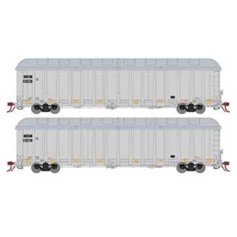 Athearn Genesis G76730 HO Scale NSC 6400 Gondola with Cover CIGX 2 Pack