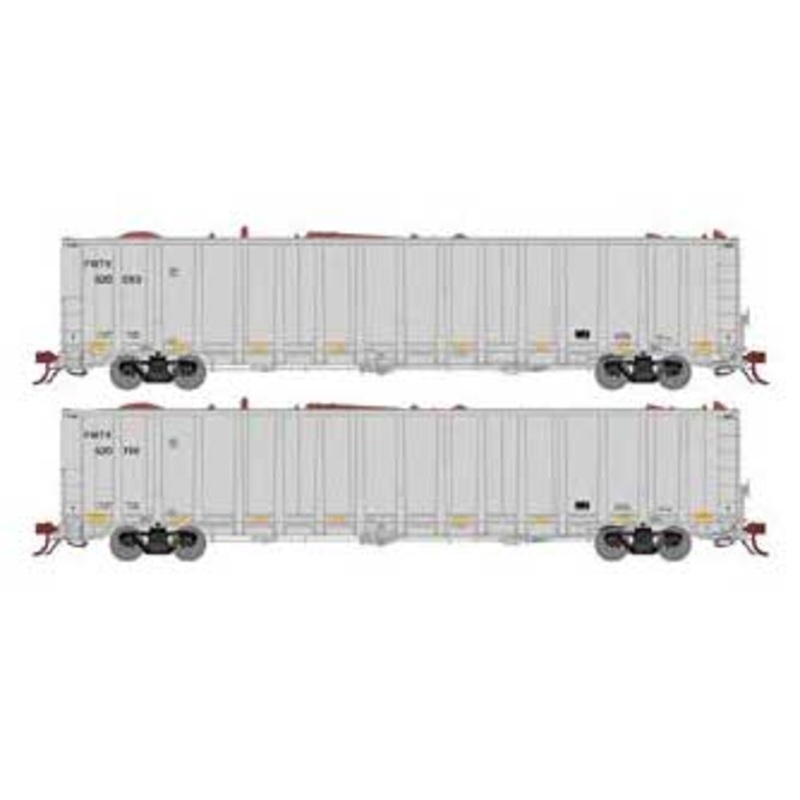 Athearn Genesis G76733 HO Scale NSC 6400 Gondola with Load FWTX 2 Pack