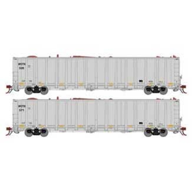 Athearn Genesis G76736 HO Scale NSC 6400 Gondola with Load WCTX 2 Pack