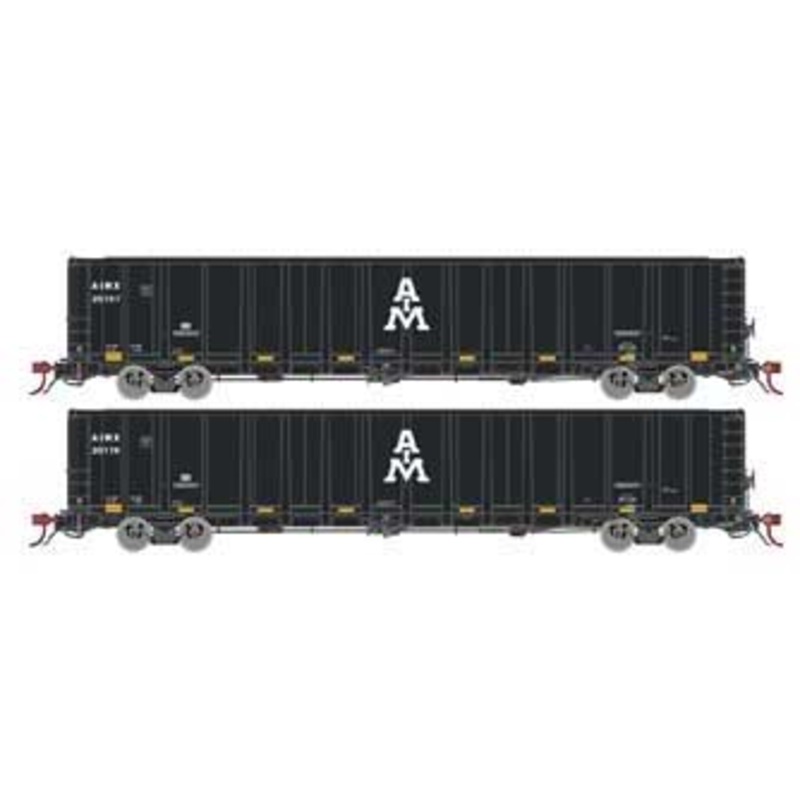 Athearn Genesis G78605 HO Scale NSC 6000 Gondola with Load AIMX 2 Pack #2