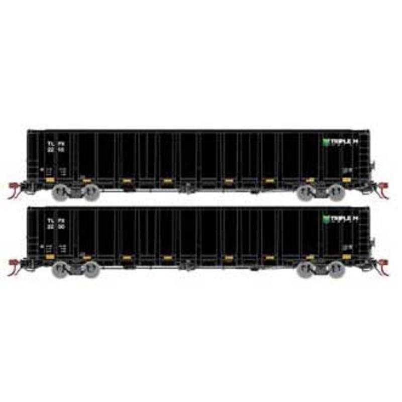 Athearn Genesis G78612 HO Scale NSC 6000 Gondola with Load TLPX 2 Pack #1
