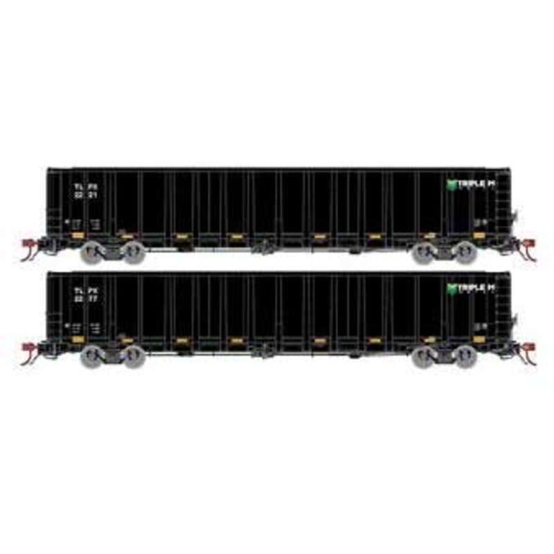 Athearn Genesis G78613 HO Scale NSC 6000 Gondola with Load TLPX 2 Pack #2