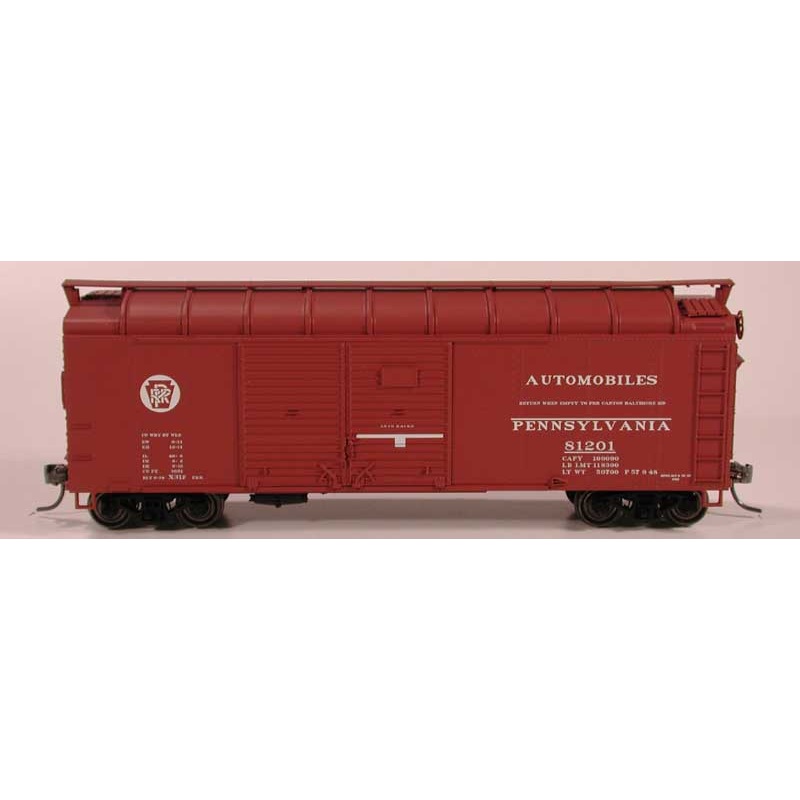 Bowser 41067 HO Scale 40' X31F Turtle Roof Boxcar "Circle Keystone" PRR 81221