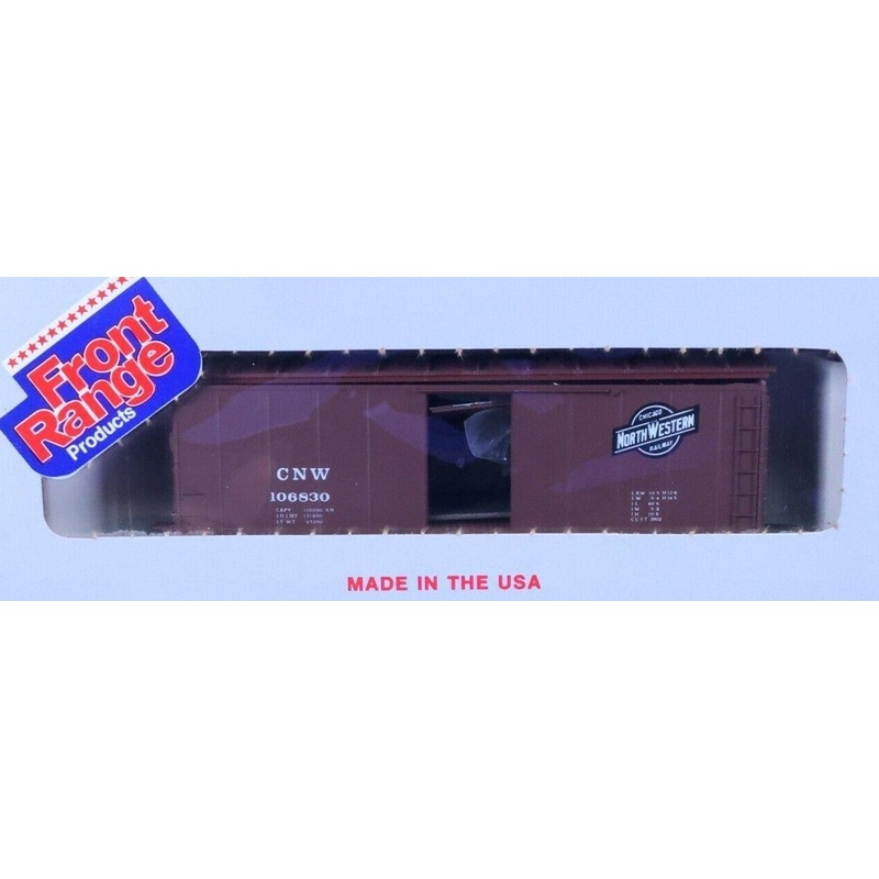 Front Range 4705 HO Scale 40' PS-1 Boxcar Kit Chicago NorthWestern .CNW 106830 - NOS