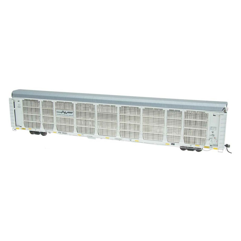 Intermountain 45269-05 HO Scale Bi-Level Autorack Providence & Worcester PW 100079