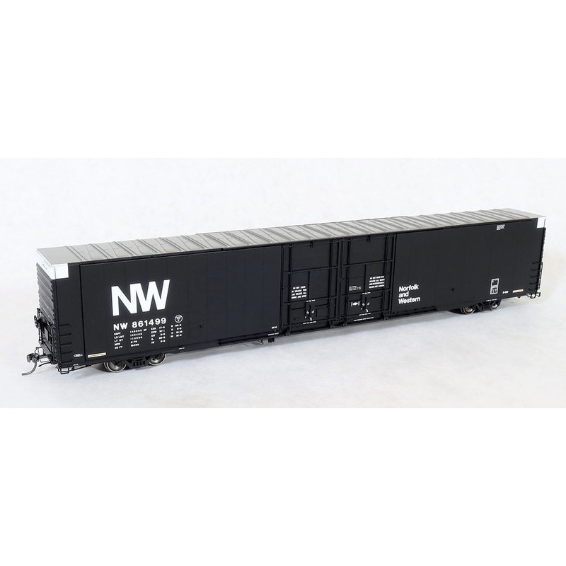 Tangent Scale Models 25042 HO Scale Double Door 86' Auto Parts Boxcar Norfolk & Western NW #s Vary