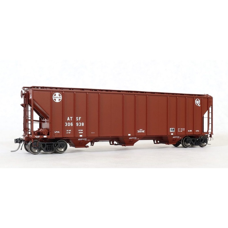 Tangent Scale Models 28010 GATC 4500 Covered Hopper Santa Fe ATSF