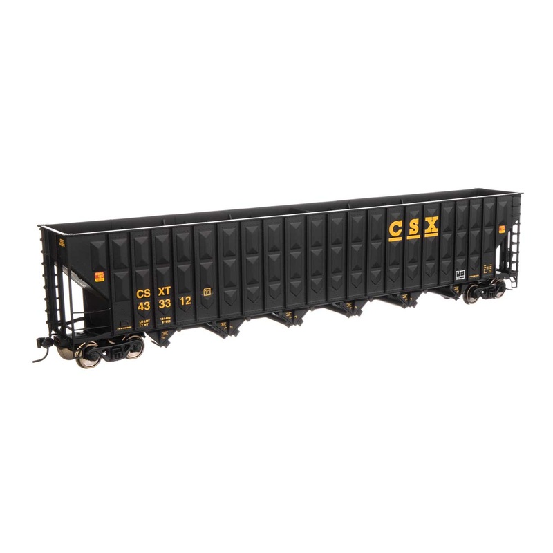 Walthers 910-6758 HO Scale Greenville 7,000 Cu Ft Woodchip Hopper CSXT 433448