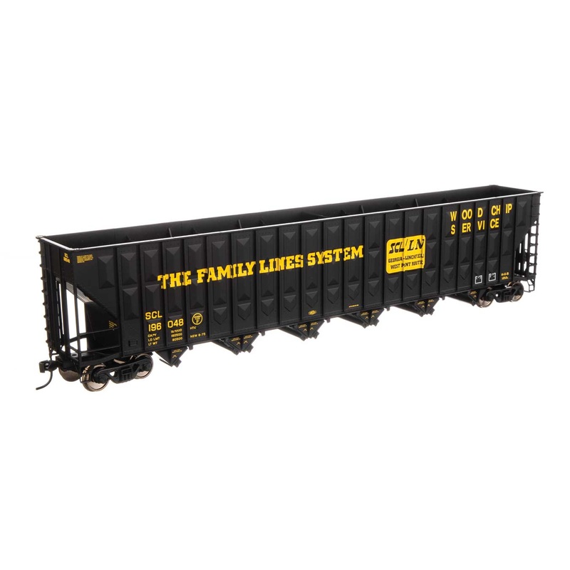 Walthers 910-6773 HO Scale Greenville 7,000 Cu Ft Woodchip Hopper L&N 196070