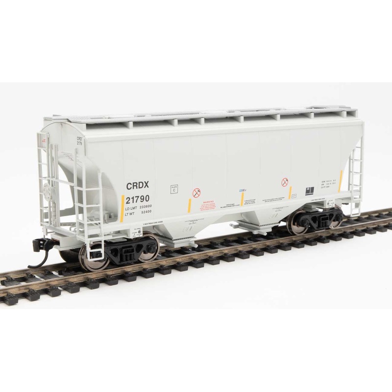 Walthers 910-7576 HO 39' Trinity 3281 2 Bay Covered Hopper CRDX 21790