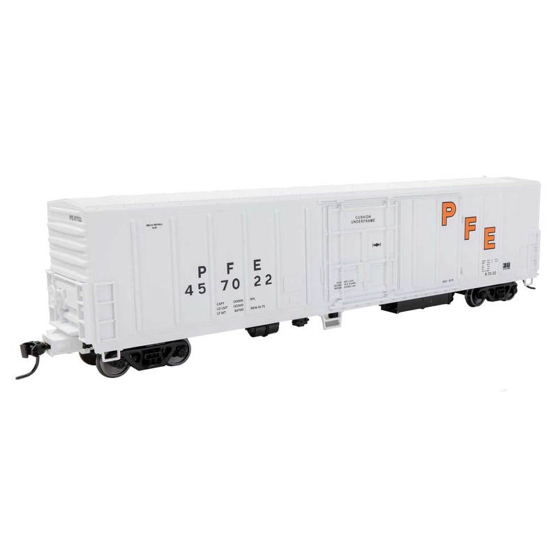 Walthers Mainline 910-3984 HO Scale 57' Mechanical Reefer Pacific Fruit Exress PFE 4567022