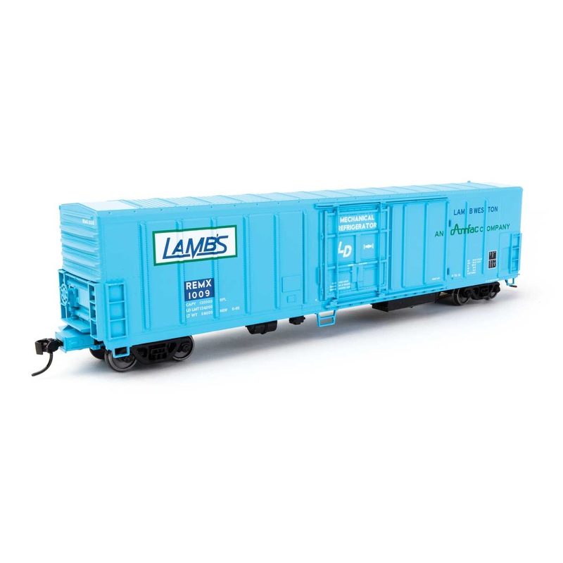 Walthers Mainline 910-3986 HO Scale 57' Mechanical Reefer Lamb Weston REMX 1009