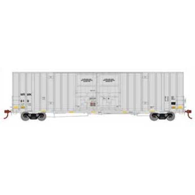 Athearn 75305 HO 60' Gunderson Double Door Hi-Cube Boxcar Warwick WRWK 619