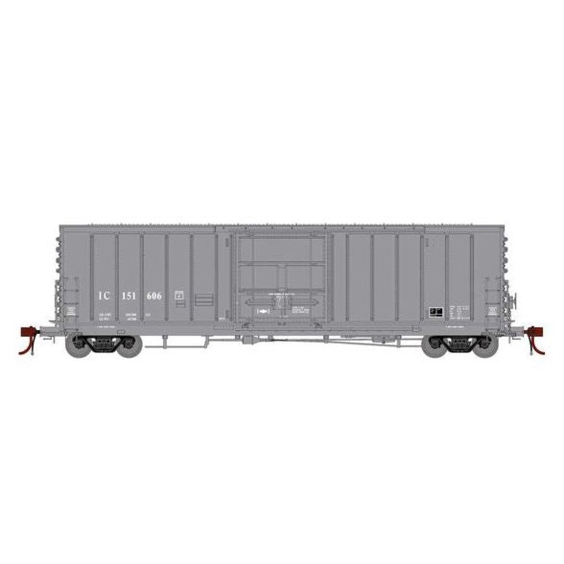 Athearn Genesis G26890 HO Scale 50' PC&F Ext. Post Boxcar Illinois Central IC 151606